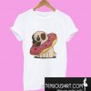 Pug dog inside his Donuts Short-Sleeve T-Shirt