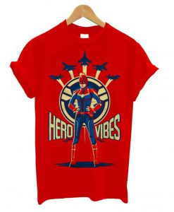 Captain Marvel Avengers Endgame Hero Vibes T-Shirt