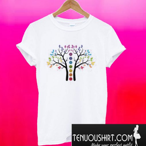 Chakra Tree of Life – Chakras Symbol Meditation Yoga T-Shirt