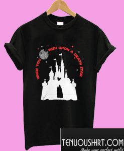 Darth Vader Mickey When You Wish Upon A Death Star T-Shirt