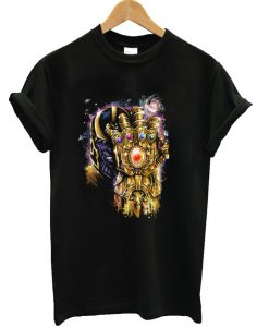 Epic Thanos Infinity Gauntlet Portrait T-Shirt