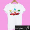 Grease Flower Car T-Shirt