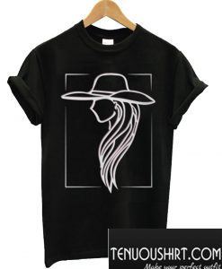 Lady Gaga Pink Hat illustration T-Shirt