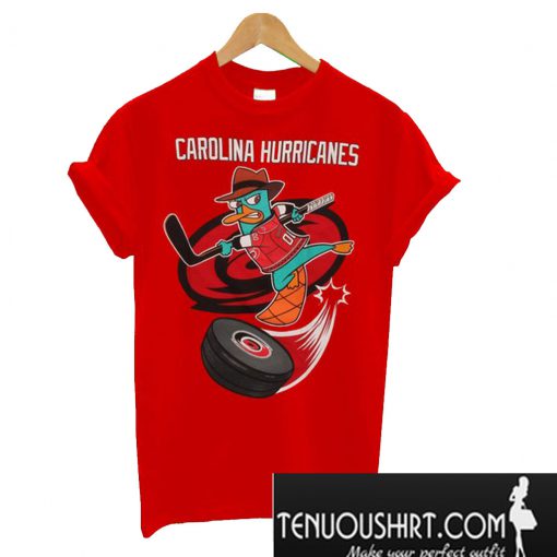 Phineas and Ferb Carolina Hurricanes Swoosh Juvenile T-Shirt