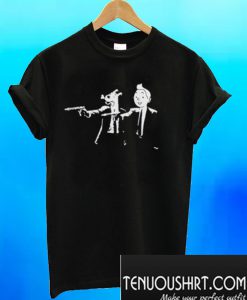 Pulp Fiction Tin Tin and Snowy T-Shirt