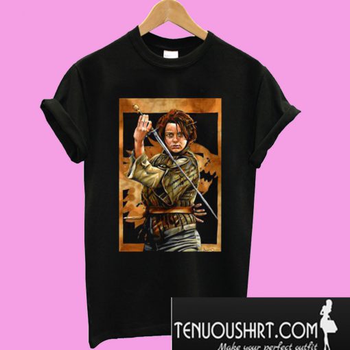 Arya Stark Game Of Thrones season 5 trailer T-Shirt