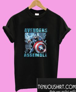 Avengers assemble Captain America T-Shirt