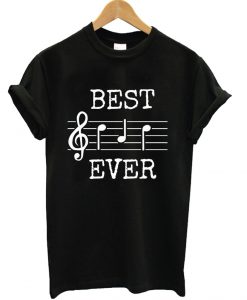 Best Dad Ever Music T-Shirt