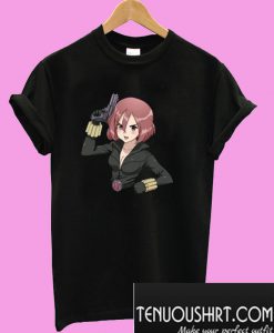 Black Widow Kawaii T-Shirt