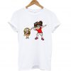 Dab Dance Girl Kid Hamburger T-Shirt