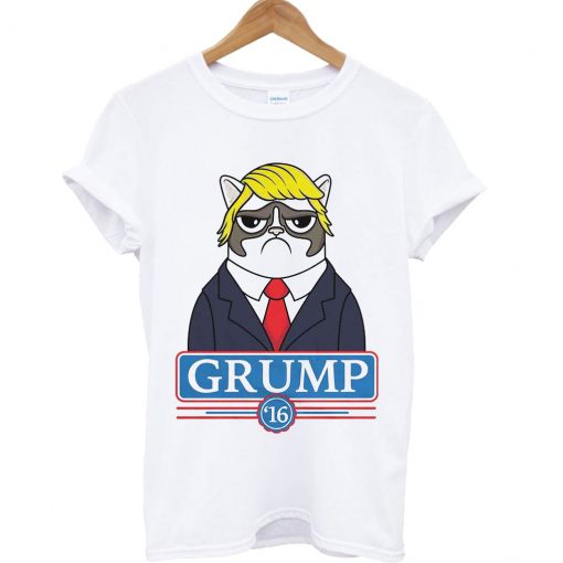 Donald Trump Grumpy Cat 16 T-Shirt