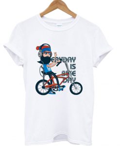 Everyday Is Bike Day Hipster Bicycle World Bicycle Day T-Shirt