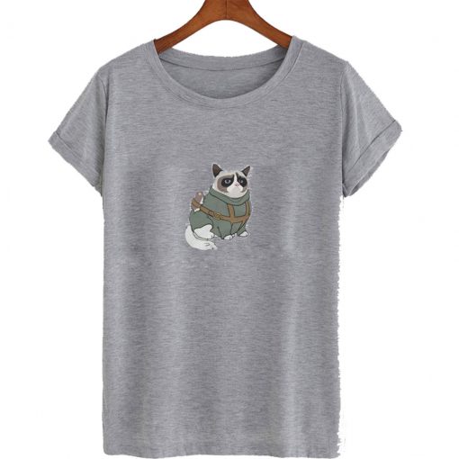 Grumpy Cat as Hodor T-Shirt