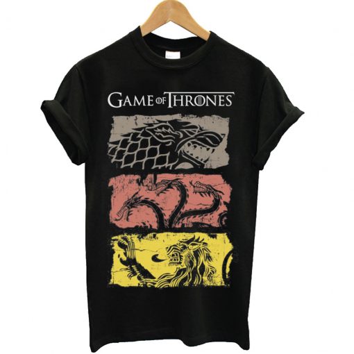 House Stark, Lannister, Targaryen - Sigils T-Shirt