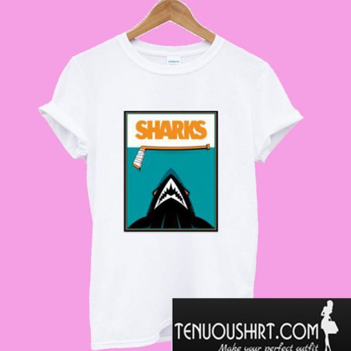 Jaws San Jose Sharks T-Shirt