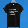 Lipstick Diamonds Bags Shoes T-Shirt