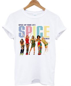 Merry Emperor Women's Spice Up Your Life Spice Girls Band T-Shirt