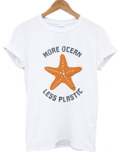 More Ocean Less Plastic Women's Starfish T-Shirt