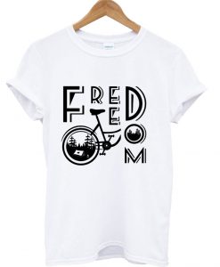 Mountain Bike Lover Bicycle Freedom World Bicycle Day T-Shirt