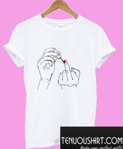 Nail Polish Hand T-Shirt