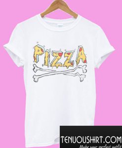 Pizza Crossbones T-Shirt