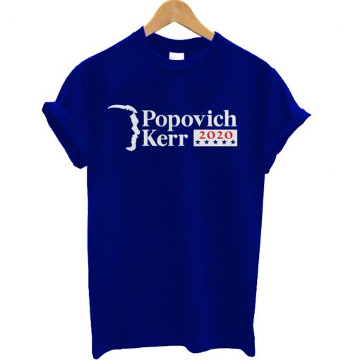 Popovich Kerr 2020 Blue T-Shirt