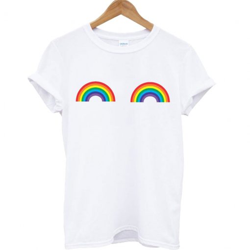 Rainbow Titties T-Shirt