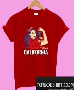 Red For Ed California Teacher T-Shirt