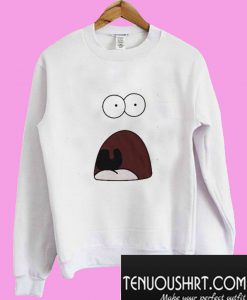 Shocked Patrick Sweatshirt