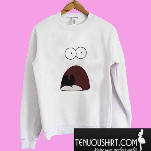 Shocked Patrick Sweatshirt