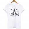 Stay Cool Young and Free Bicycle T-Shirt