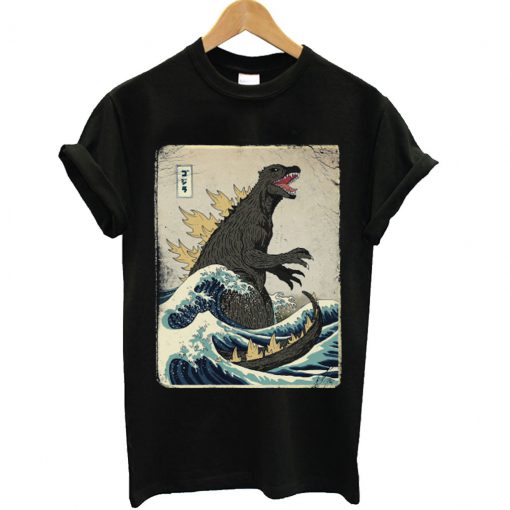 The Great Godzilla off Kanagawa T-Shirt