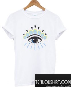 White Eye Print T-Shirt