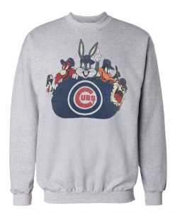 looney tunes chicago cubs baseball Sweatshirt