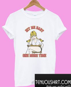 Britney Spears Hit Me Baby One More Time White T shirt