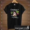 Christmas in July Flamingo and Hawaiian Lover T-Shirt