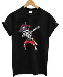 Dabbing Skeleton Pirate T shirt