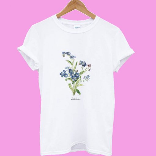 Forget Me Not Floral T shirt