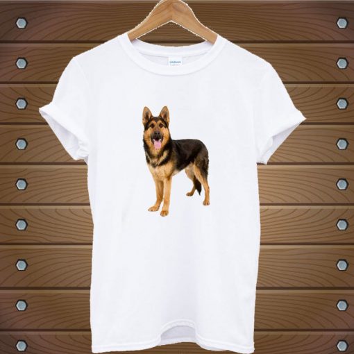 German Shepherd Dog Digitally Printed T-Shirt