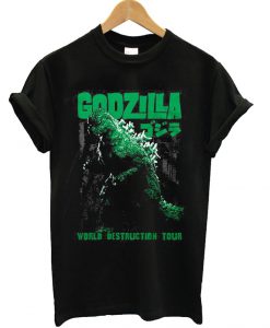 Godzilla World Destruction Tour T shirt
