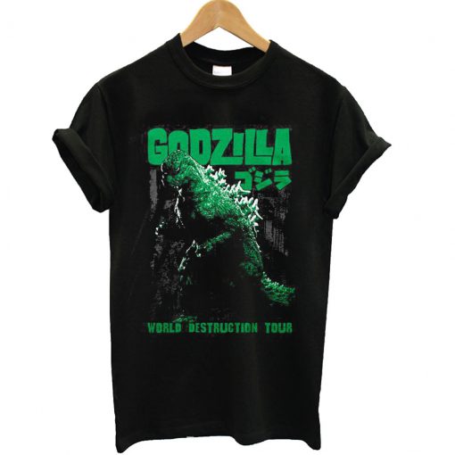Godzilla World Destruction Tour T shirt