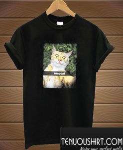 Humor Kitty Cat Snapcat Selfie Graphic T-Shirt