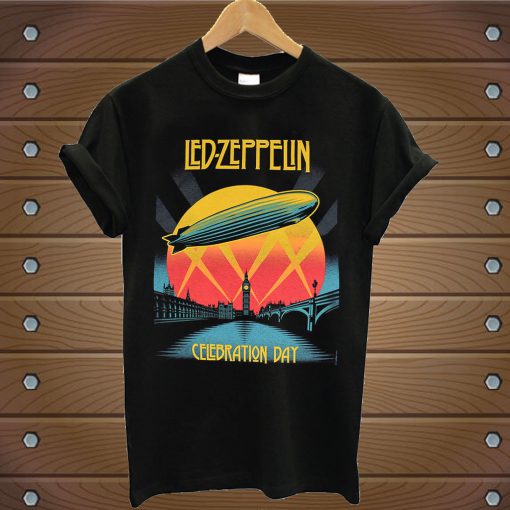 Led Zeppelin Celebration Day Black T-Shirt