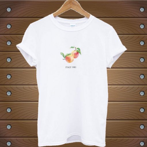 Peach Italy 1983 T shirt