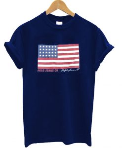 Polo Jeans Co. flag T shirt
