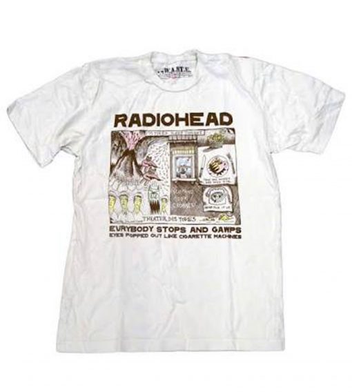 Radiohead Color In Drawing T shirt