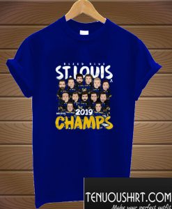 St Louis Blues 500 Level NHL 2019 Stanley Cup Champs T-Shirt