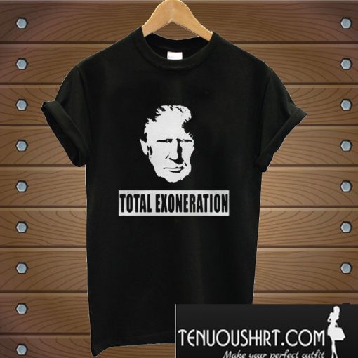 Trump Illustration Total Exoneration Exonerated T-Shirt