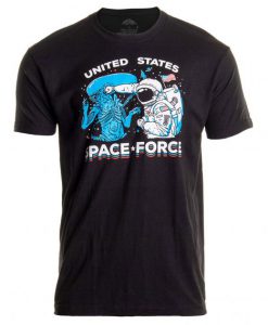 United States American Military Alien T shirt