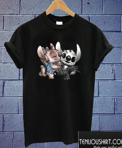 Angel Kissing Stitch Nightmare Before Christmas T shirt